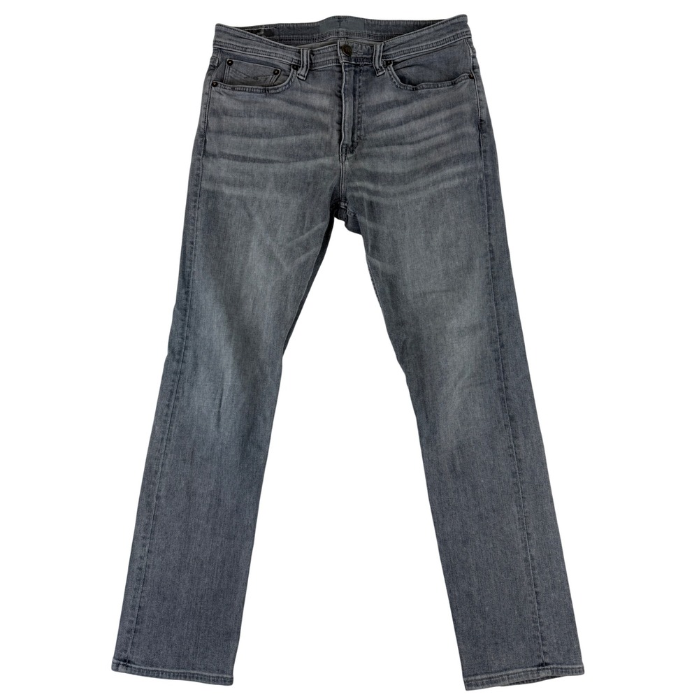 Revtown Sharp Jeans Mens 32x30 Grey Decade Denim Slim Straight Pants